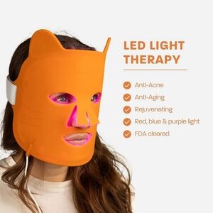 NIB Faeves by Celeste LED clarifying mask acne wrinkles red light